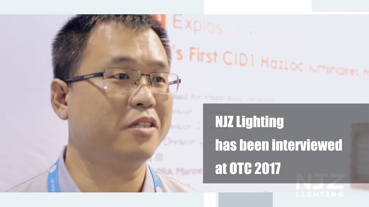 NJZ Lighting has been interviewed at OTC 2017