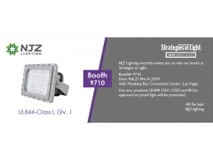 New UL C1D1, C1D2 and IECEx approved ex proof light will be presented at SIL 2019, Las Vegas