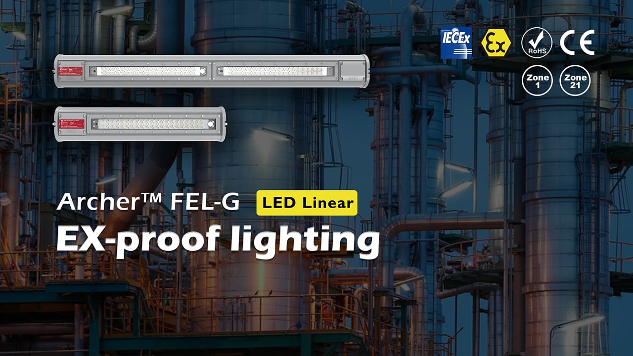Hazardous Location Lighting NJZ Archer™ FEL-G LED Luminaires Overview
